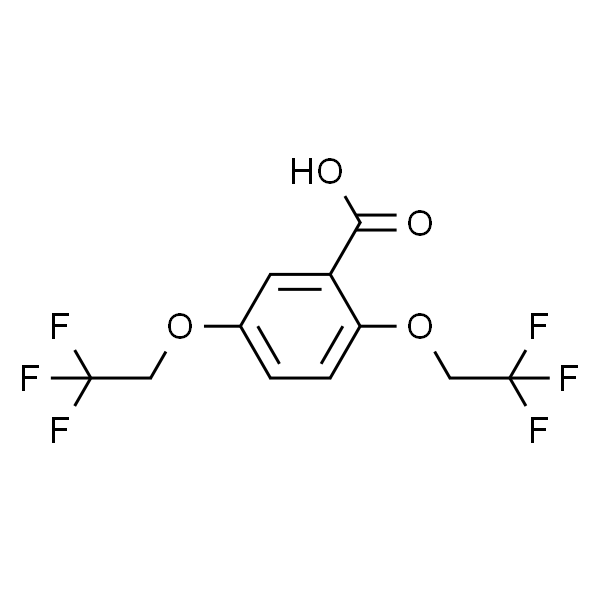 2,5-双(2',2',2',-三氟乙氧基)苯甲酸