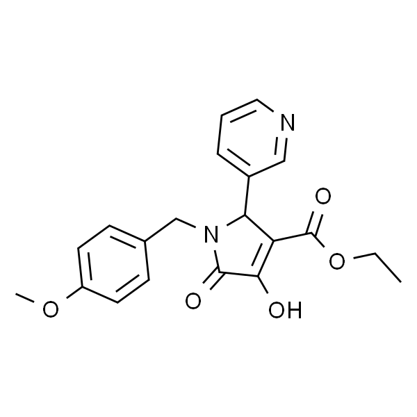 1-(4-Methoxybenzyl)-3-hydroxy-4-ethoxycarbonyl-5-(3-pyridyl)-3-pyrrolin-2-one