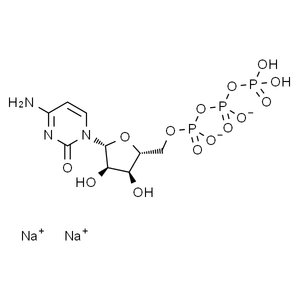((2R,3S,4R,5R)-5-(4-氨基-2-氧代嘧啶-1(2H)-基)-3,4-二羟基四氢呋喃-2-基)甲基二氢三磷酸酯二钠盐
