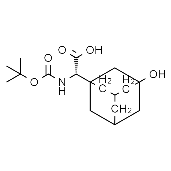 N-叔丁氧羰基-3-羟基-1-金刚烷基-D-甘氨酸