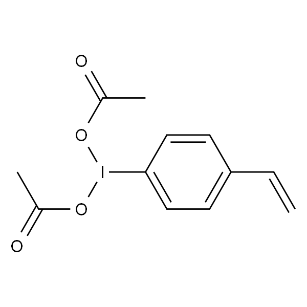 聚[4-(二乙酰氧基碘基)苯乙烯]