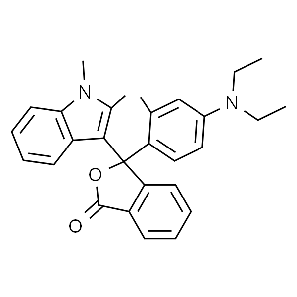 3-(1,2-二甲基-3-吲哚基)-3-[4-(二乙氨基)-2-甲基苯基]苯酞