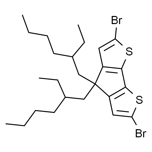 2,6-二溴-4,4-双(2-乙基己基)-4H-环戊并[2,1-b:3,4-b']二噻吩