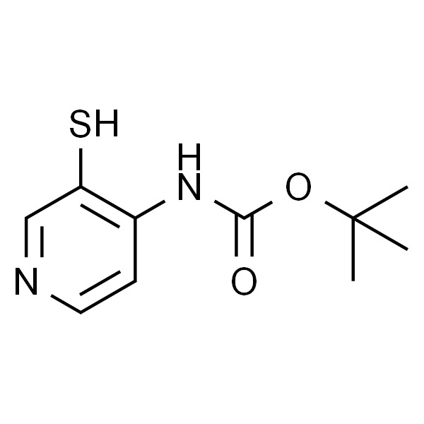 (3-巯基吡啶-4-基)氨基甲酸叔丁酯