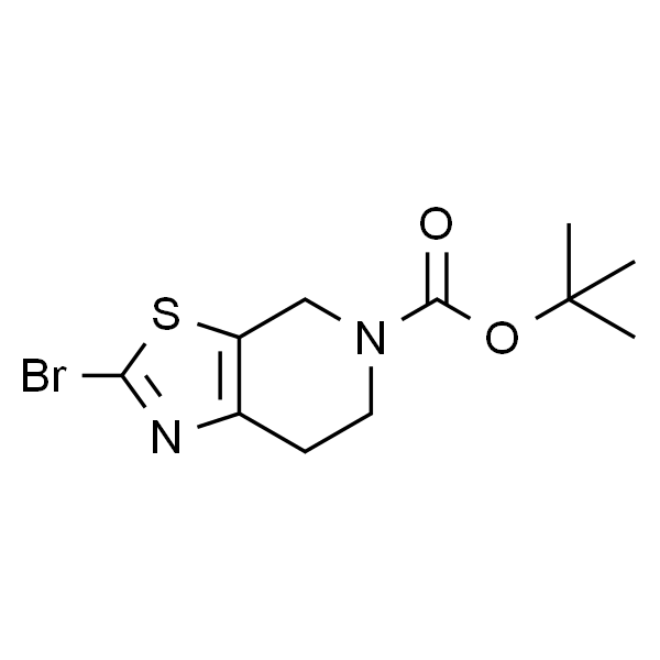 2-溴-6,7-二氢噻唑并[5,4-C]吡啶--5(4H)-甲酸叔丁酯