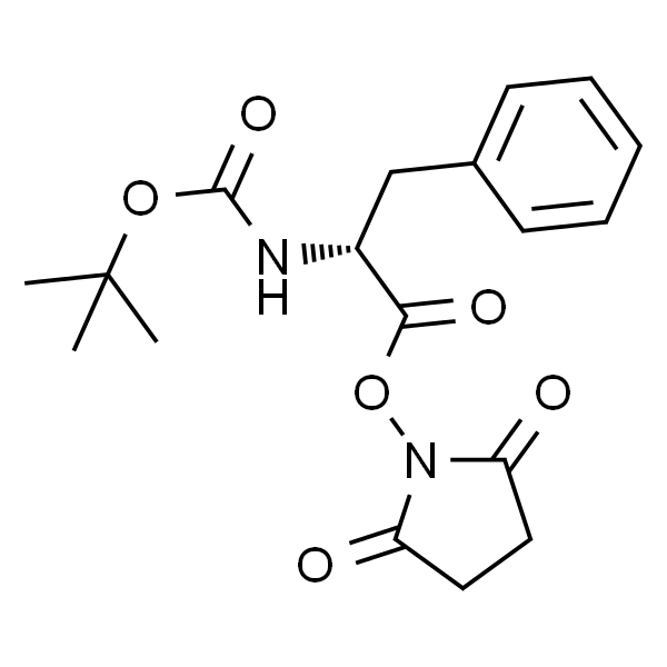 (R)-2,5-二氧代吡咯烷-1-基 2-((叔丁氧基羰基)氨基)-3-苯基丙酸酯