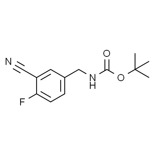 3-氰基-4-氟苄基氨基甲酸叔丁酯