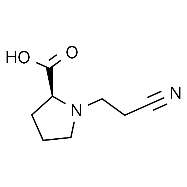 1-(2-氰基乙基)吡咯烷-2-羧酸