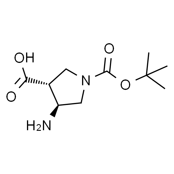 反式-4-氨基-1-Boc-吡咯烷-3-甲酸