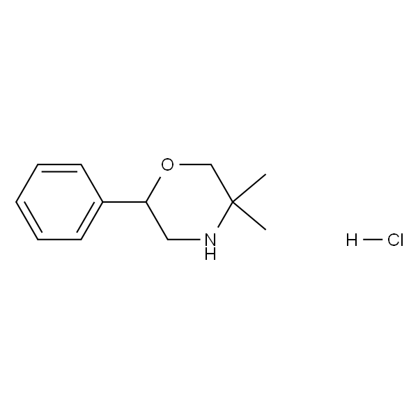 5,5-dimethyl-2-phenylmorpholine hydrochloride
