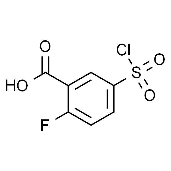 5-(氯磺酰基)-2-氟苯甲酸