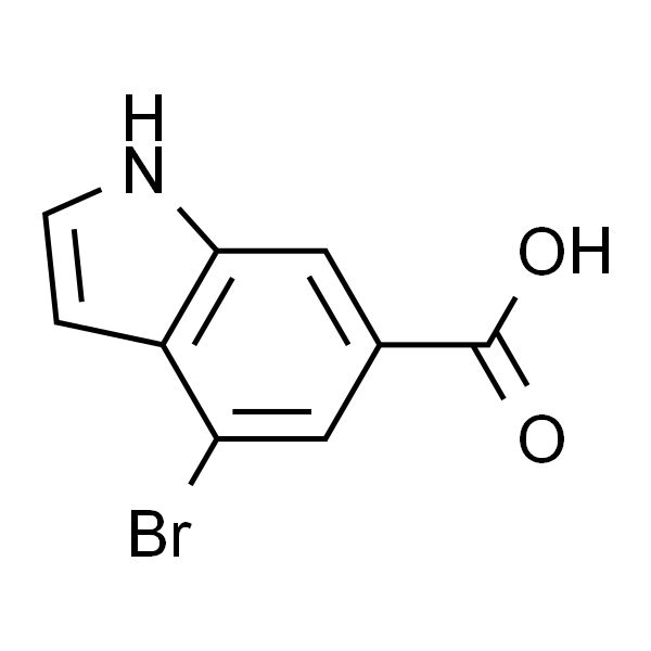 4-溴-1H-吲哚-6-羧酸