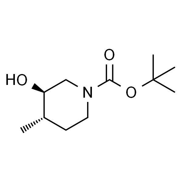 (3R,4S)-3-基-3-羟基-4-甲基哌啶-1-羧酸叔丁酯