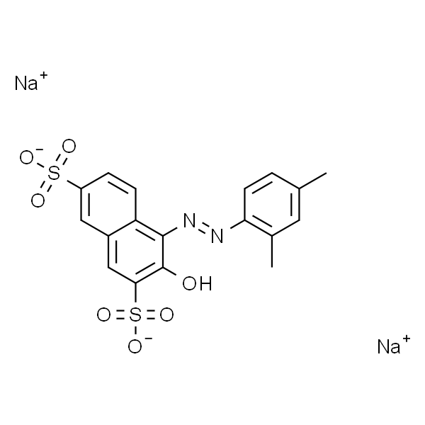 4-((2,4-二甲基苯基)二氮烯基)-3-羟基萘-2,7-二磺酸二钠盐