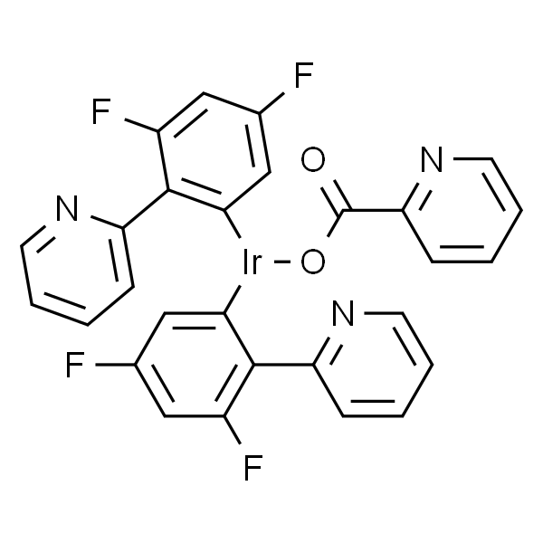 双(4,6-二氟苯基吡啶-N,C2)吡啶甲酸合铱(III)