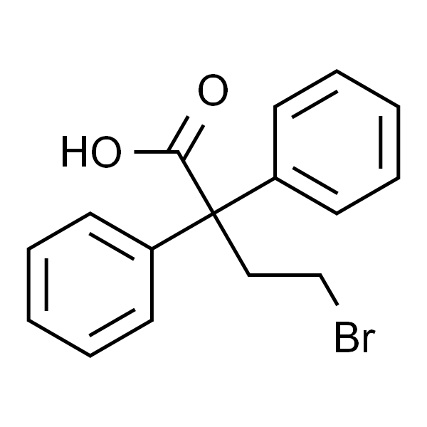 4-溴-2,2-二苯基丁酸