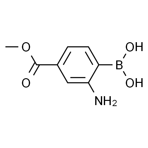 2-氨基-4-(甲氧羰基)苯硼酸盐酸盐 (含有数量不等的酸酐)