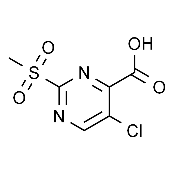 5-氯-2-(甲基磺酰基)嘧啶-4-羧酸