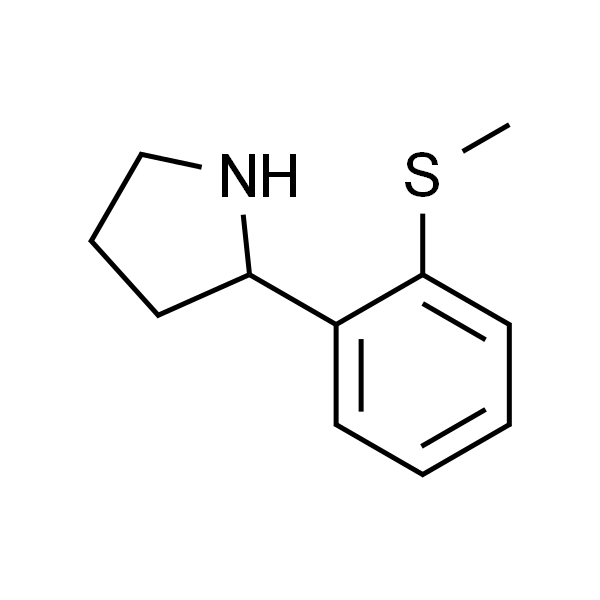2-(2-(甲硫基)苯基)吡咯烷