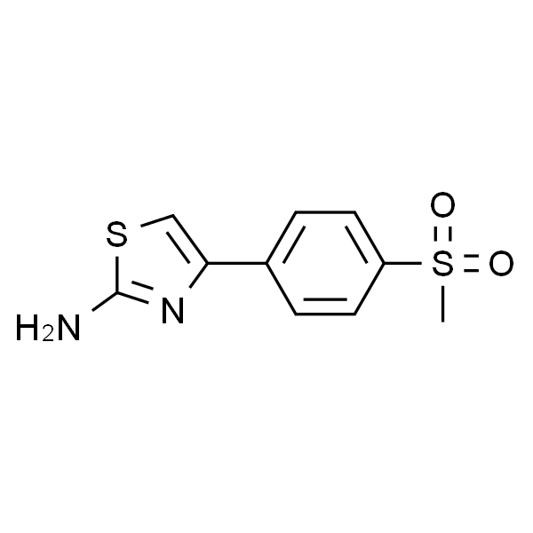 2-氨基-4-[(4-甲砜基)苯基]噻唑