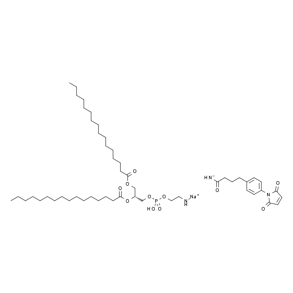 1,2-dipalmitoyl-sn-glycero-3-phosphoethanolamine-N-[4-(p-maleimidophenyl)butyramide] (sodium salt)