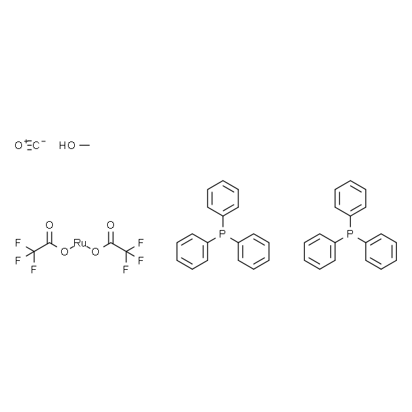 双(三氟乙酸)羰基双(三苯基膦)钌(II)甲醇加合物