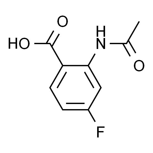 2-乙酰氨基-4-氟苯甲酸