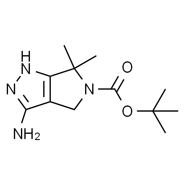 3-氨基-6,6-二甲基吡咯并[3,4-C]吡唑-5(1H,4H,6H)-5-甲酸叔丁酯