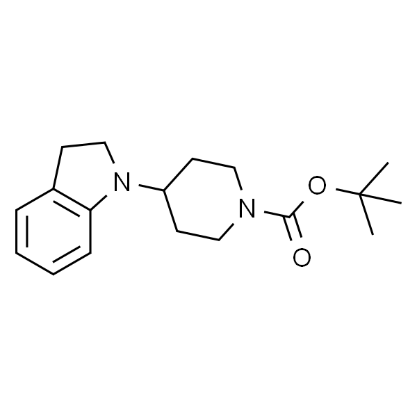 tert-butyl 4-(indolin-1-yl)piperidine-1-carboxylate