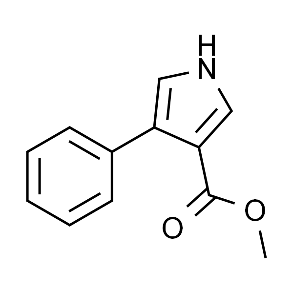 4-苯基-1H-吡咯-3-羧酸甲酯