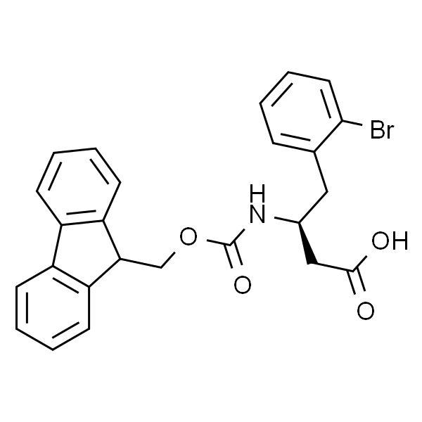 fmoc-(s)-3-氨基-4-(2-溴苯基)-丁酸