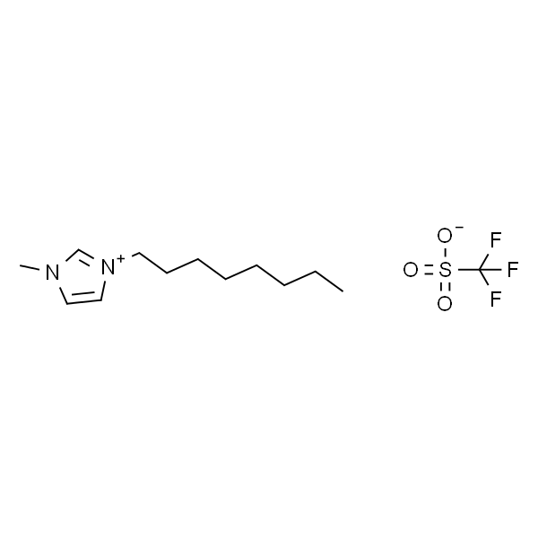 1-甲基-3-正辛基咪唑鎓三氟甲烷磺酸盐
