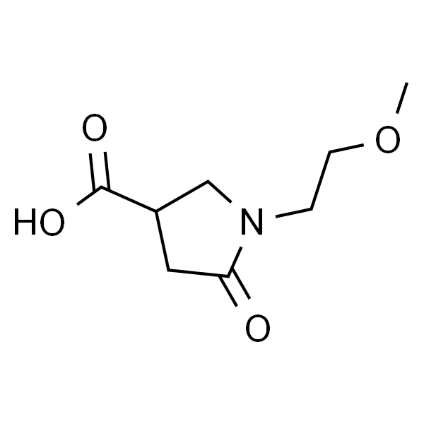 1-(2-甲氧基乙基)-2-氧代吡咯烷-4-甲酸