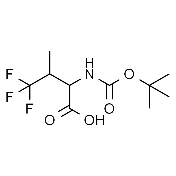 2-叔丁氧基羰基氨基-4,4,4-三氟-3-甲基-丁酸