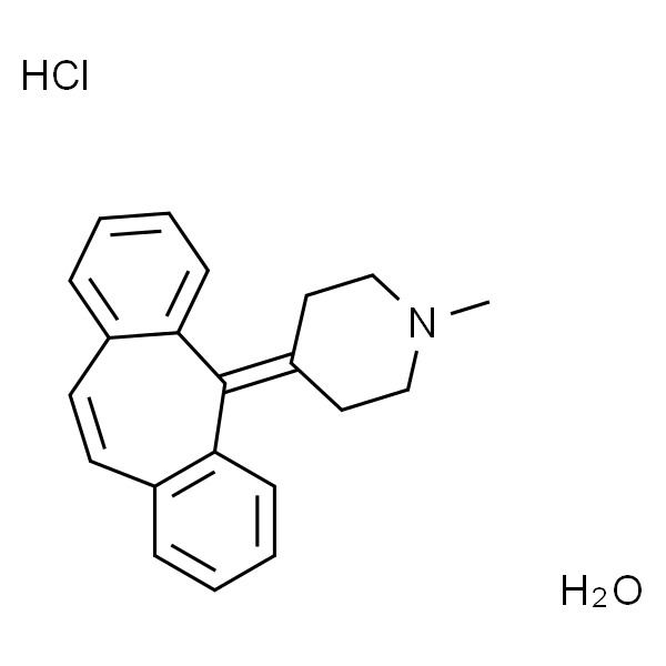 4-(5H-二苯并[A,D][7]轮烯-5-亚基)-1-甲基哌啶盐酸盐倍半水合物