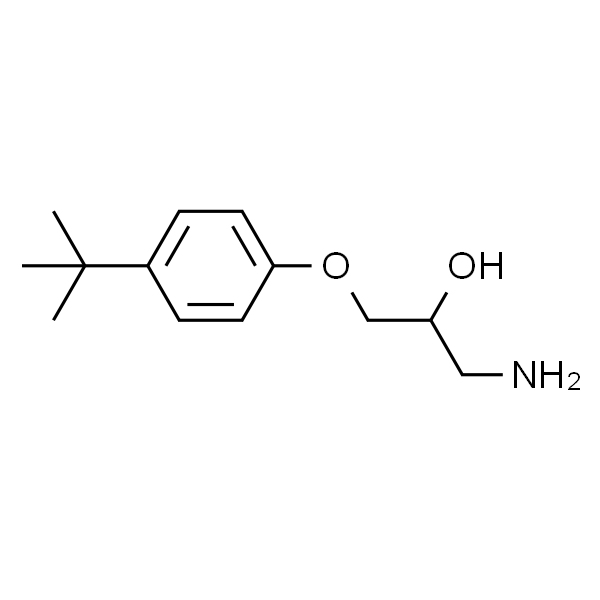 1-氨基-3-(4-叔丁基-苯氧基)-丙烷-2-醇
