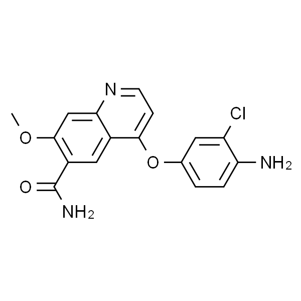 4-(4-氨基-3-氯苯氧基)-7-甲氧基喹啉-6-甲酰胺