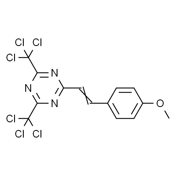 2-(4-甲氧基苯乙烯基)-4,6-双(三氯甲基)-1,3,5-三嗪