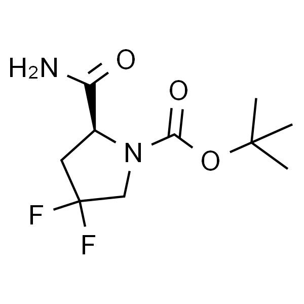 (S)-2-氨基甲酰基-4,4-二氟吡咯烷-1-甲酸叔丁酯
