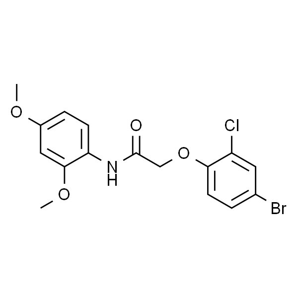 2-(4-溴-2-氯苯氧基)-N-(2,4-二甲氧基苯基)乙酰胺