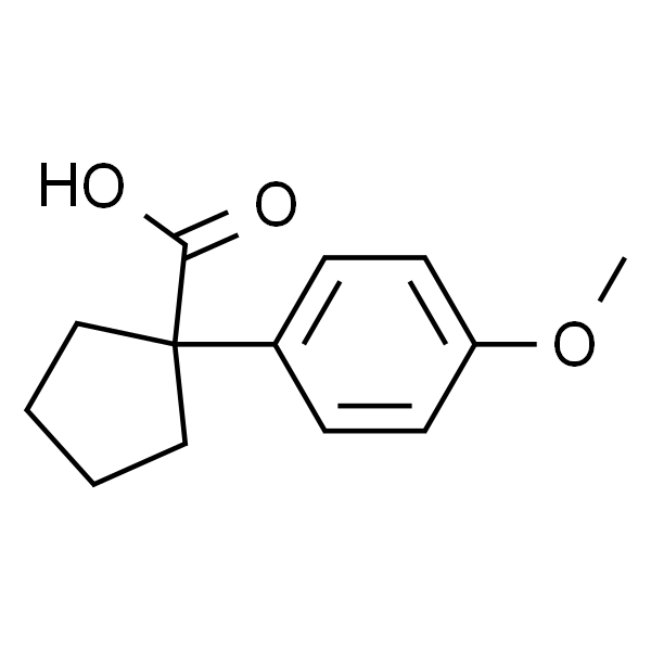 1-(4-甲氧基苯基)-1-环戊烷羧酸