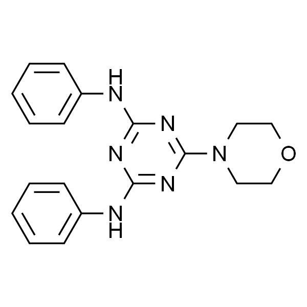 2,4-二苯胺基-6-(4-吗啉基)-1,3,5-三嗪