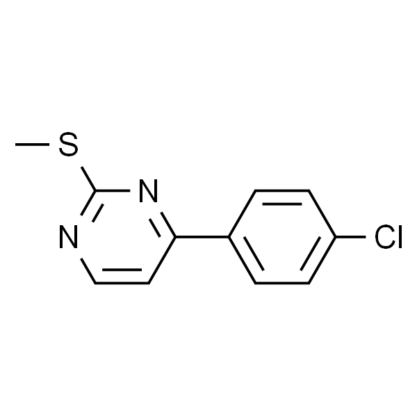 4-(4-氯苯基)-2-甲硫基嘧啶