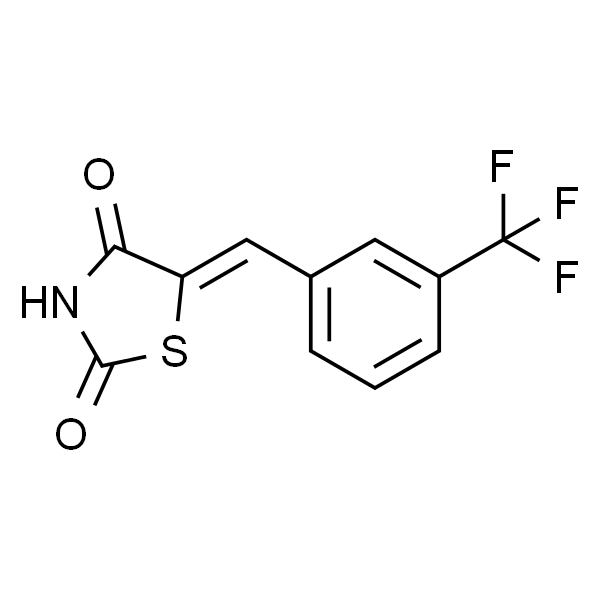 (Z)-5-(3-(三氟甲基)亚苄基)噻唑烷-2,4-二酮