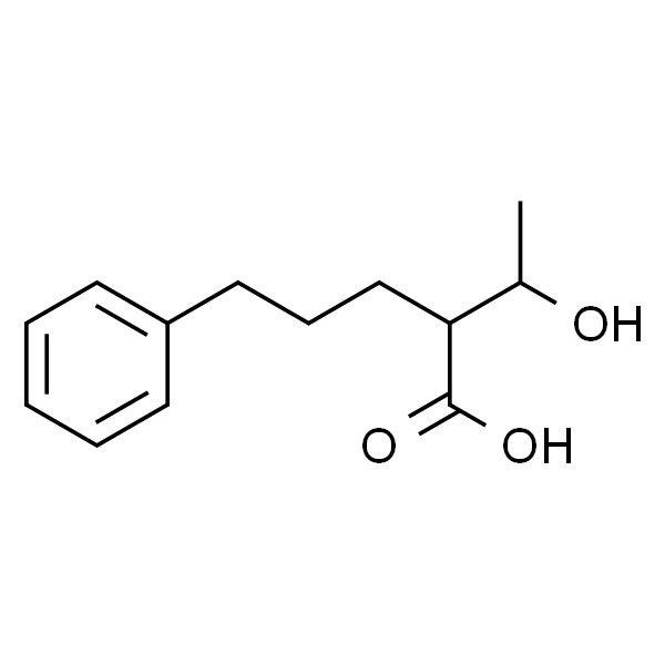 2-(1-hydroxyethyl)-5-phenylpentanoic acid