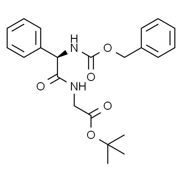 (R)-tert-butyl 2-(2-(benzyloxycarbonylamino)-2-phenylacetamido)acetate