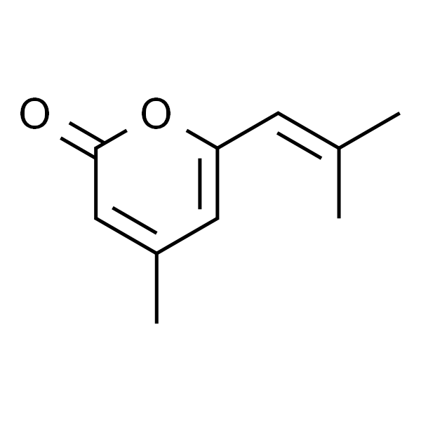 4-Methyl-6-(2-methyl-1-propen-1-yl)-2H-pyran-2-one