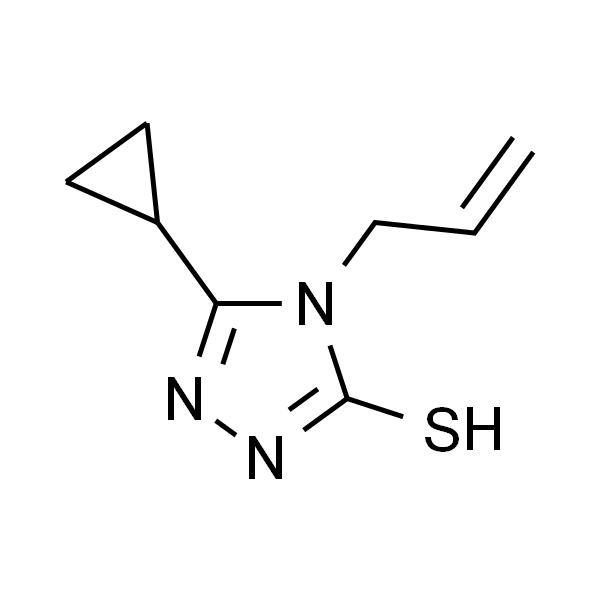 4-烯丙基-5-环丙基-4H-1,2,4-三唑-3-硫醇