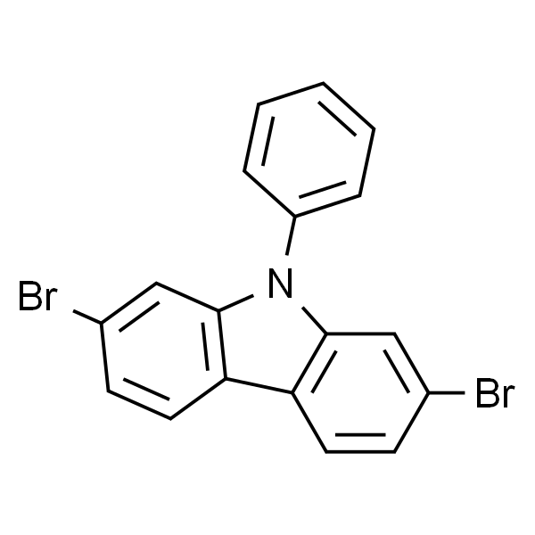 2,7-二溴-9-苯基-9H-咔唑