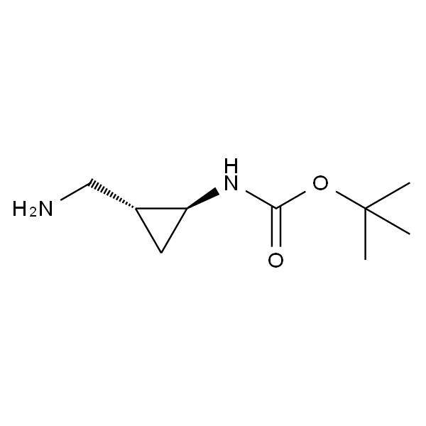 rel-N-[(1R,2S)-2-氨基环丙基]氨基甲酸叔丁酯;盐酸盐